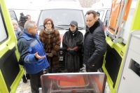 В больницы Волгоградской области поступают новые машины скорой помощи