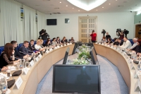 Глава региона Андрей Бочаров провел встречу с журналистами области