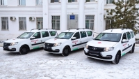 Медучреждения волгоградского региона получили новый санитарный автотранспорт