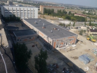 Строительство приемно-диагностического корпуса 25-й городской больницы в Волгограде идет активными темпами