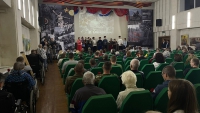 В волгоградском регионе пациентов госпиталя ветеранов войн поздравили с Днем Победы  